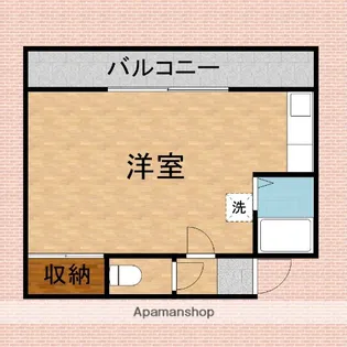 サンビームマンション【3階】の間取り