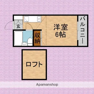 テンプレース【1階】の間取り