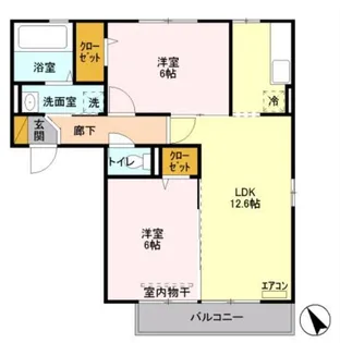 リヴェール ガーデン【3階】の間取り