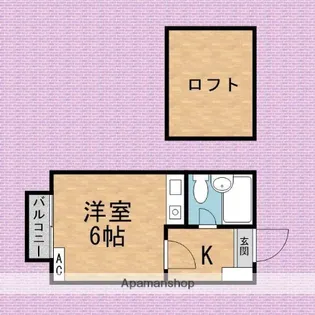 フラットセレクト【1階】の間取り