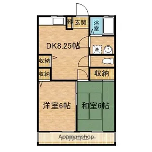 ウェルネス【2階】の間取り