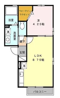 ルミエール(志木)【2階】の間取り