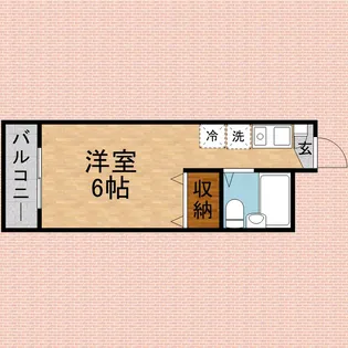 スターマンション【2階】の間取り