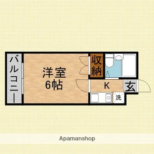 レルシア上福岡【1階】の間取り