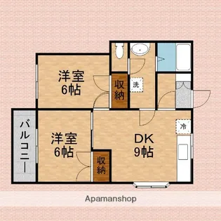 SINFONIA【302号室】の間取り