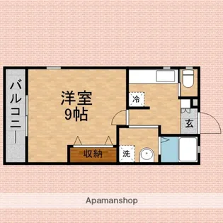 プチカレンズ【203号室】の間取り
