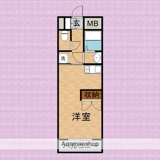 グレイスふじみ野【303号室】の間取り