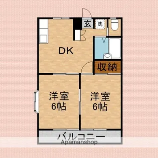 エステートピアみしまやⅤ【1階】の間取り
