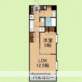 アリュージュ志木本町【9階】の間取り