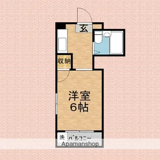 ハイマート朝霞【2階】の間取り