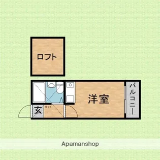 エクセル志木【1階】の間取り