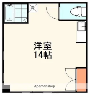 共栄マンション【104号室】の間取り