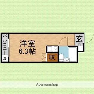 センチュリーみずほ台【303号室】の間取り