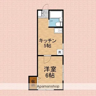 レインボーヒルズ【203号室】の間取り