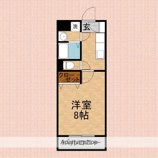 ラフィーヌ【3階】の間取り