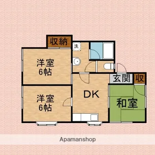 プレミールみずほ台【1階】の間取り