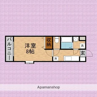 アルティエーレ【110号室】の間取り