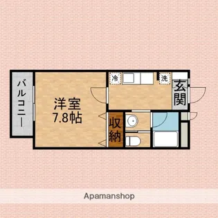 ポラール【1階】の間取り