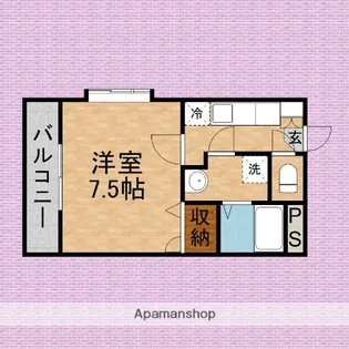 プロスペラーレ【307号室】の間取り