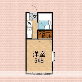 MKハイツⅡ【1階】の間取り