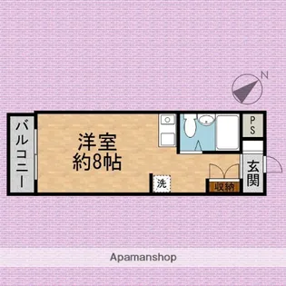 グリーンハイツ【1階】の間取り