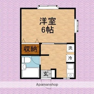 ヴィラ・プロヴィデンス【A号室】の間取り