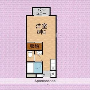 アビタシオン三上【201号室】の間取り