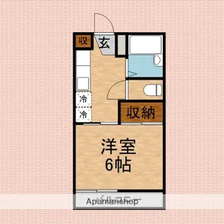 CSホワイト【2階】の間取り