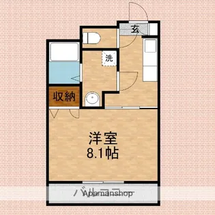 パルティーレヒルズ【3階】の間取り