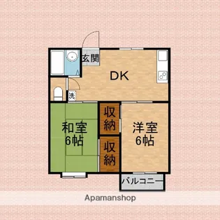 サンリッチハイム【1階】の間取り