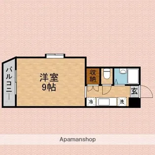 ニューポートハイツ【304号室】の間取り