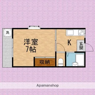 オクトーバー10【1階】の間取り