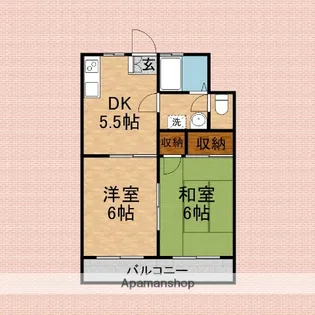 レジデンス90【103号室】の間取り