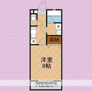 シャトー21【102号室】の間取り