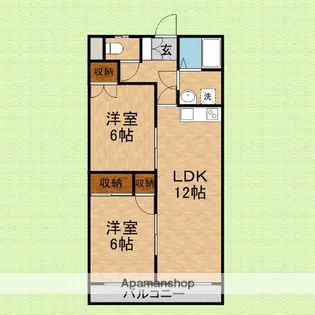 サンパール志木【3階】の間取り