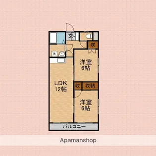 サンパール志木【3階】の間取り