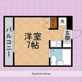 エスハイム【2階】の間取り