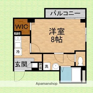 アンレコルテ【4階】の間取り