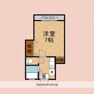 ダイヤパレス【1階】の間取り