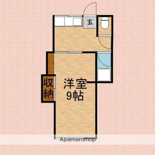 第3グリーンコーポ【1階】の間取り