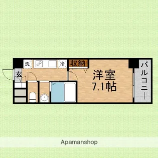 HILLS.Y【8階】の間取り