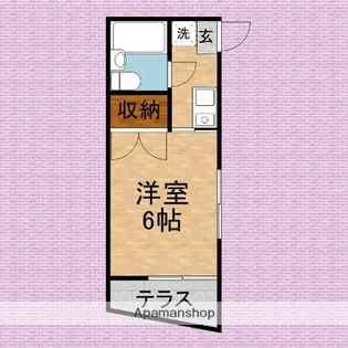 ヴィラージュアベ【1階】の間取り