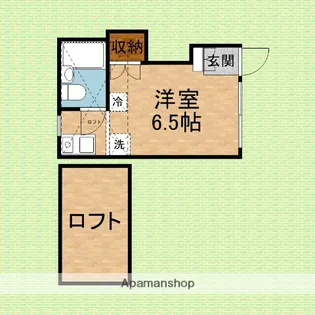 ルドルフ上福岡【102号室】の間取り