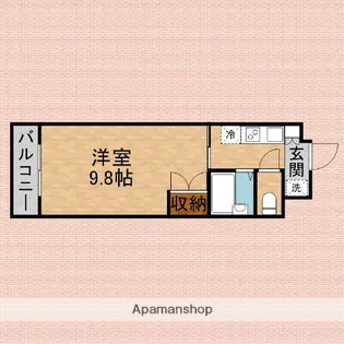 ファーストステージふじみ野【2階】の間取り