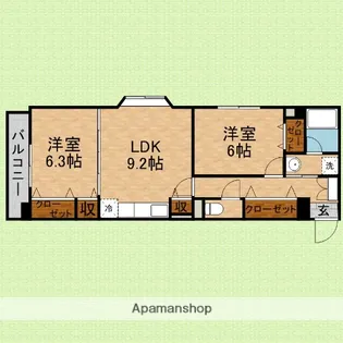 エストレージャ【1階】の間取り