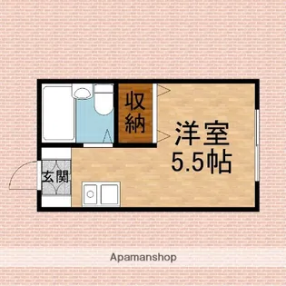 タウンハウスさくら【205号室】の間取り