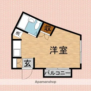 オガワコーポ【103号室】の間取り