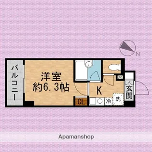 セイコーガーデンⅥ【11階】の間取り