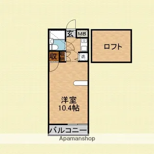 サンモール鶴瀬Ⅱ【1階】の間取り