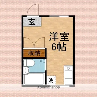 マンション東【102号室】の間取り